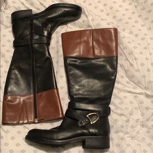 NEVER WORN ✨ bandolino wide calf tessi boots
